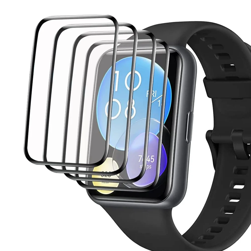 Watch Face Protector - Miękkie szkło do zegarka Huawei Fit