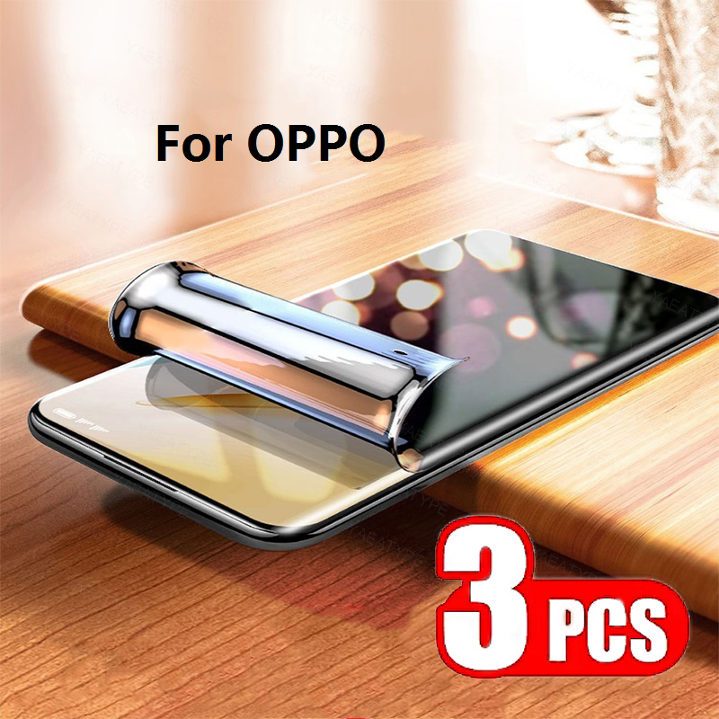 Oppo Reno 12 - 3 szt. Folia hydrożelowa chroniąca przed