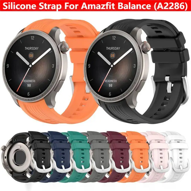 Amazfit Smartwatch Accessories - Silikonowy pasek do smartwatcha Amazfit Balance