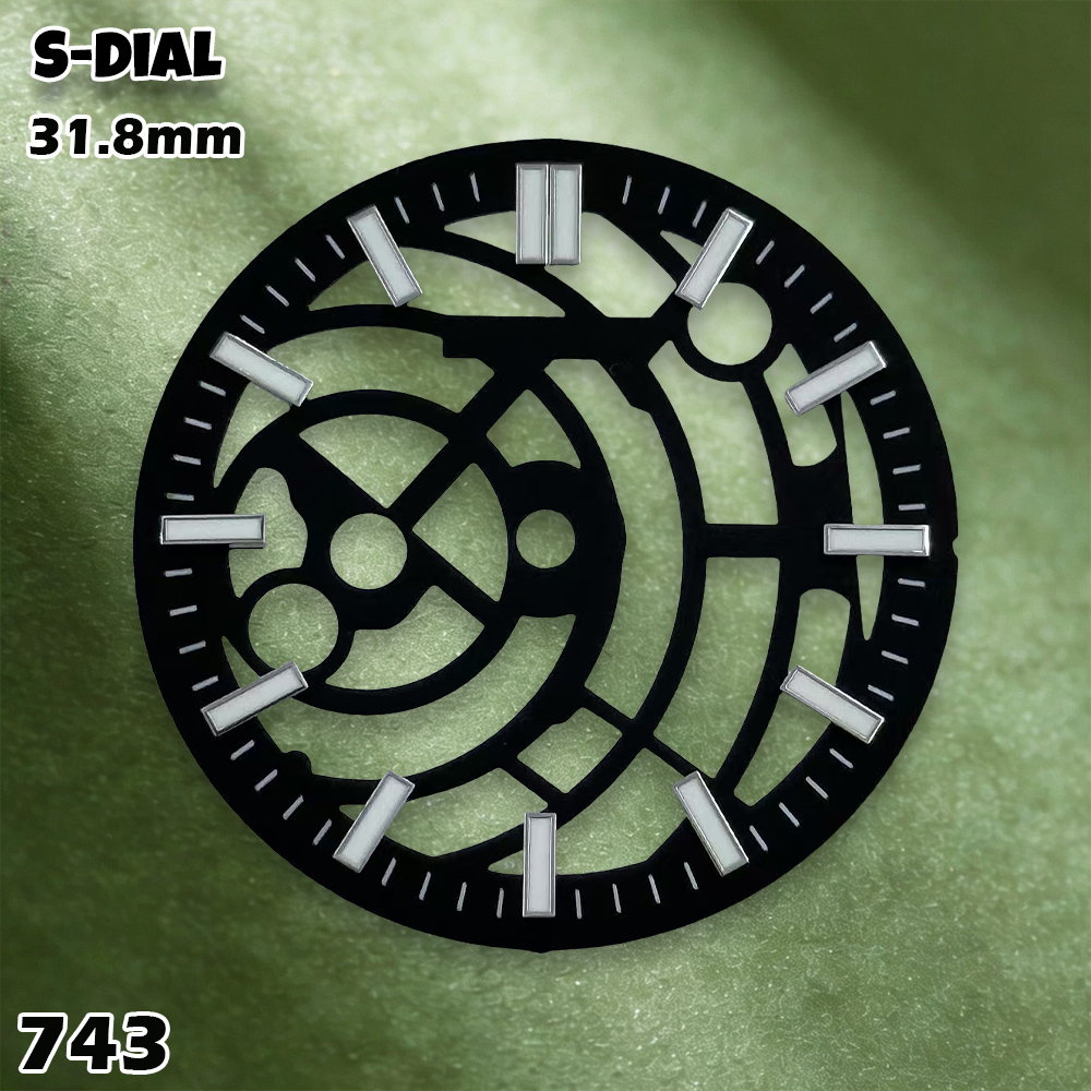 Tarcza NH 31.8mm z logo S, ażu – Accessories With Watch recenzja i cena