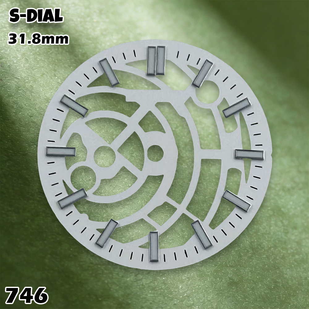 Tarcza NH 31.8mm z logo S, ażu – Accessories With Watch recenzja i cena