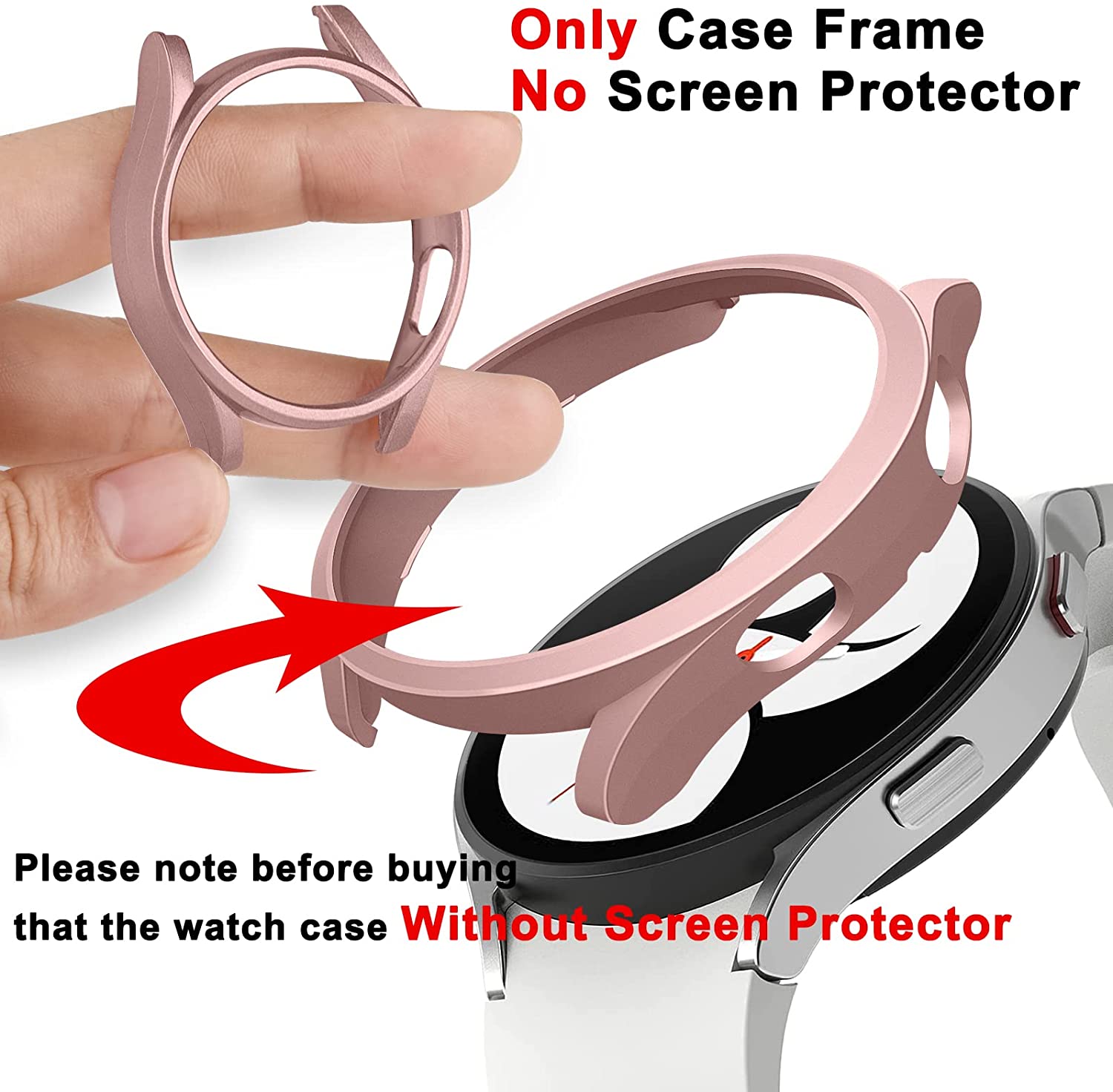 Etui PC do Samsung Galaxy watc – Smartwatch Band Accessories recenzja i cena