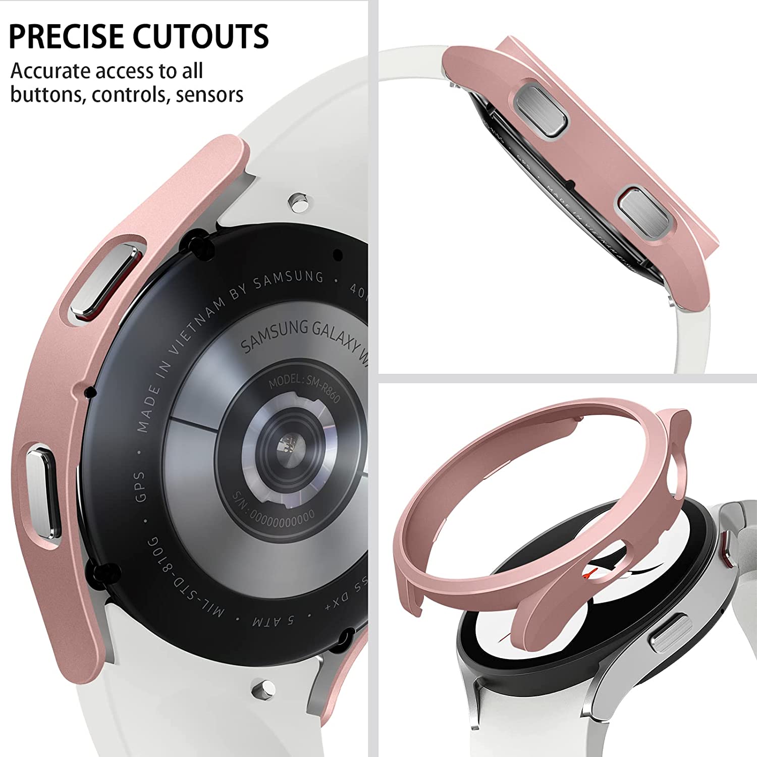 Etui PC do Samsung Galaxy watc – Smartwatch Band Accessories recenzja i cena