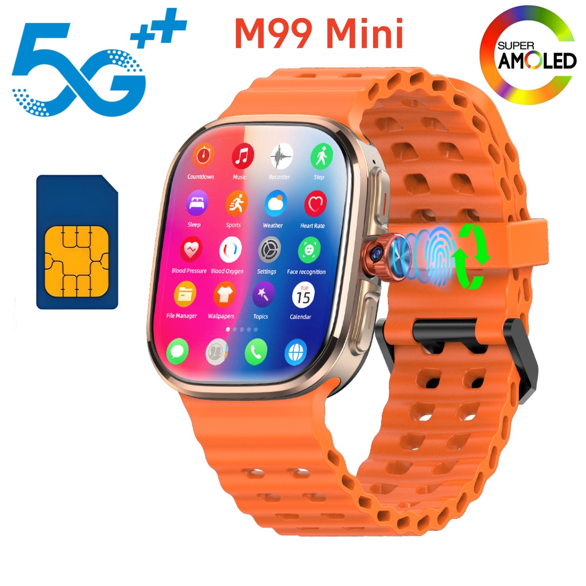 M99 Mini Smartwatch 5G Android – Smartwatch Id recenzja i cena