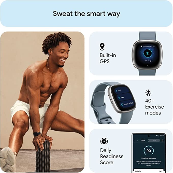 Inteligentny zegarek Fitbit Ve – Smartwatch Touch recenzja i cena