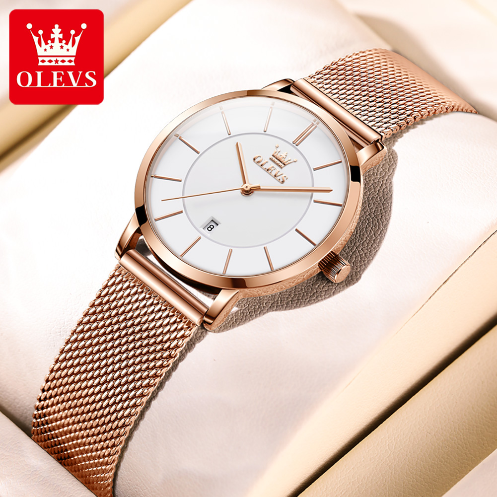 OLEVS Damski Zegarek 5869 Eleg – Accessories With Watch recenzja i cena