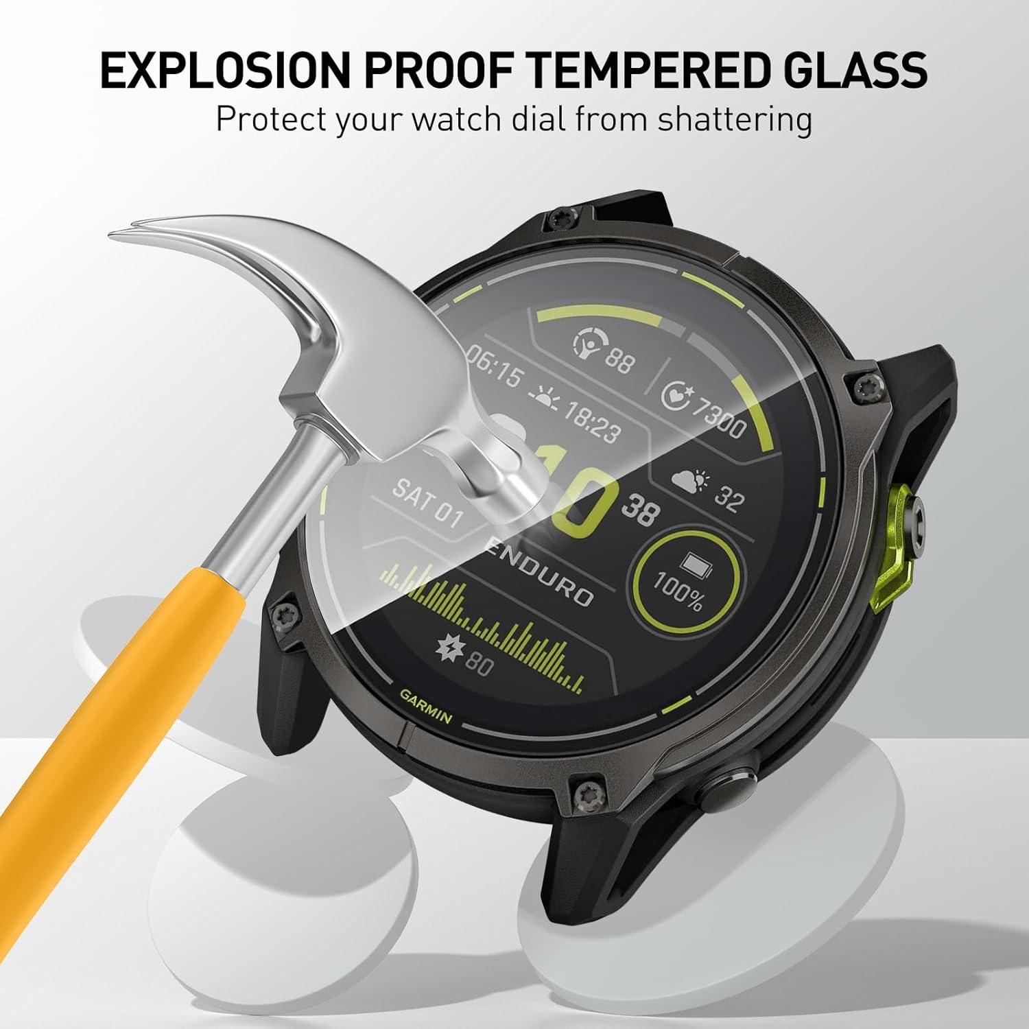 Folie ze szkła hartowanego do  – Watch Face Protector recenzja i cena