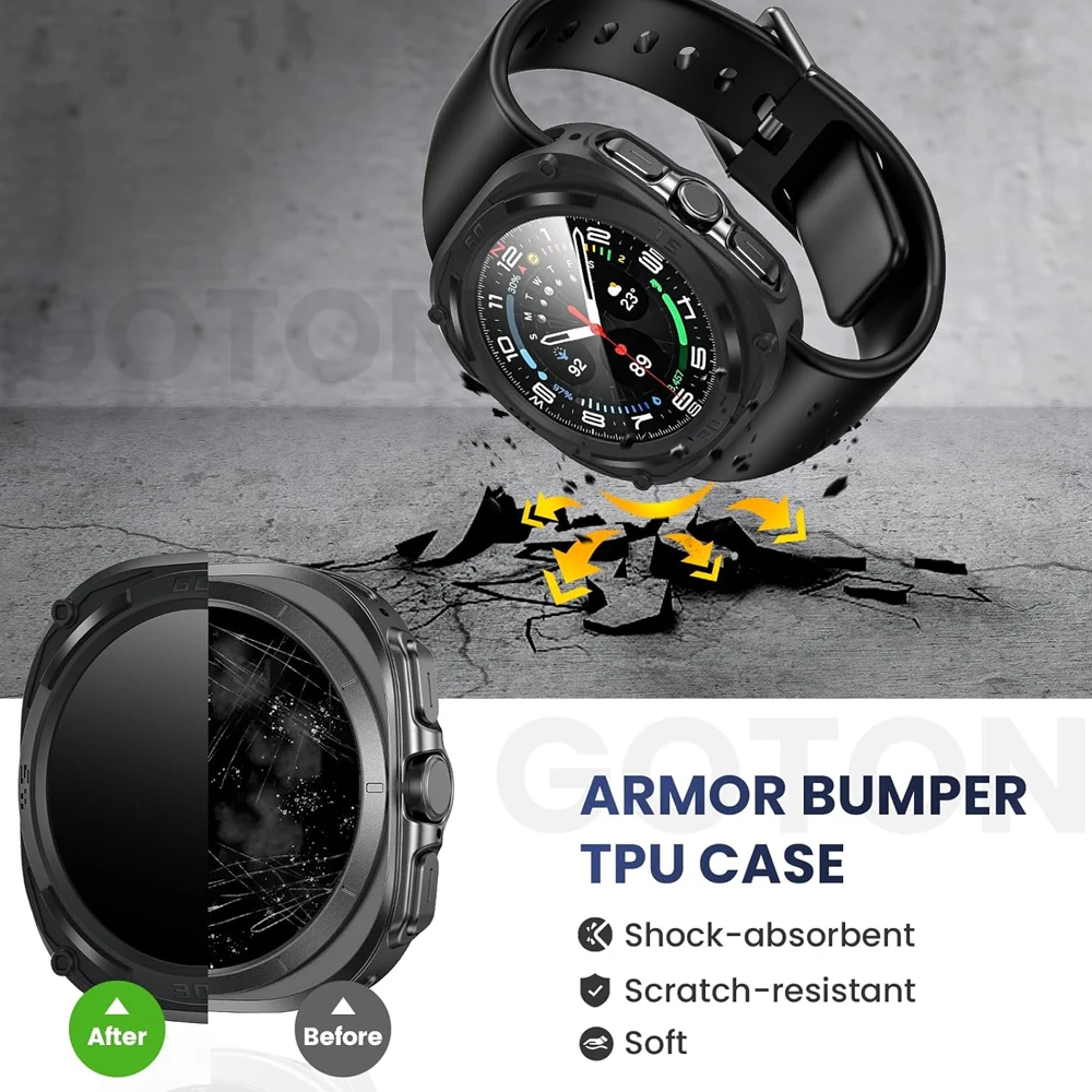 Szkło + pokrywa do Samsung Gal – Watch Case Bumper recenzja i cena