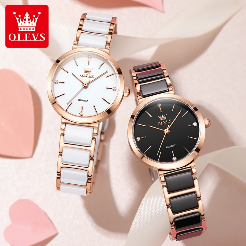 OLEVS Damski Zegarek 5877 Luks – Accessories With Watch recenzja i cena