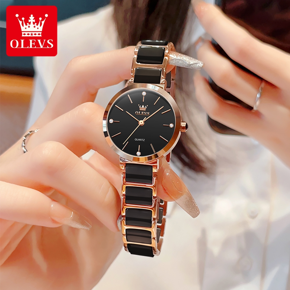 OLEVS Damski Zegarek 5877 Luks – Accessories With Watch recenzja i cena