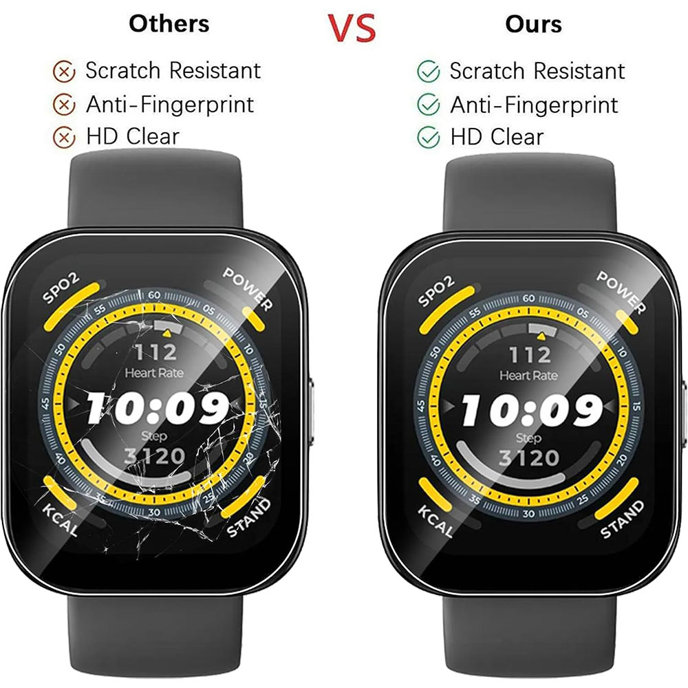 3 SZTUKI przezroczystej folii  – Amazfit Smartwatch Accessories recenzja i cena