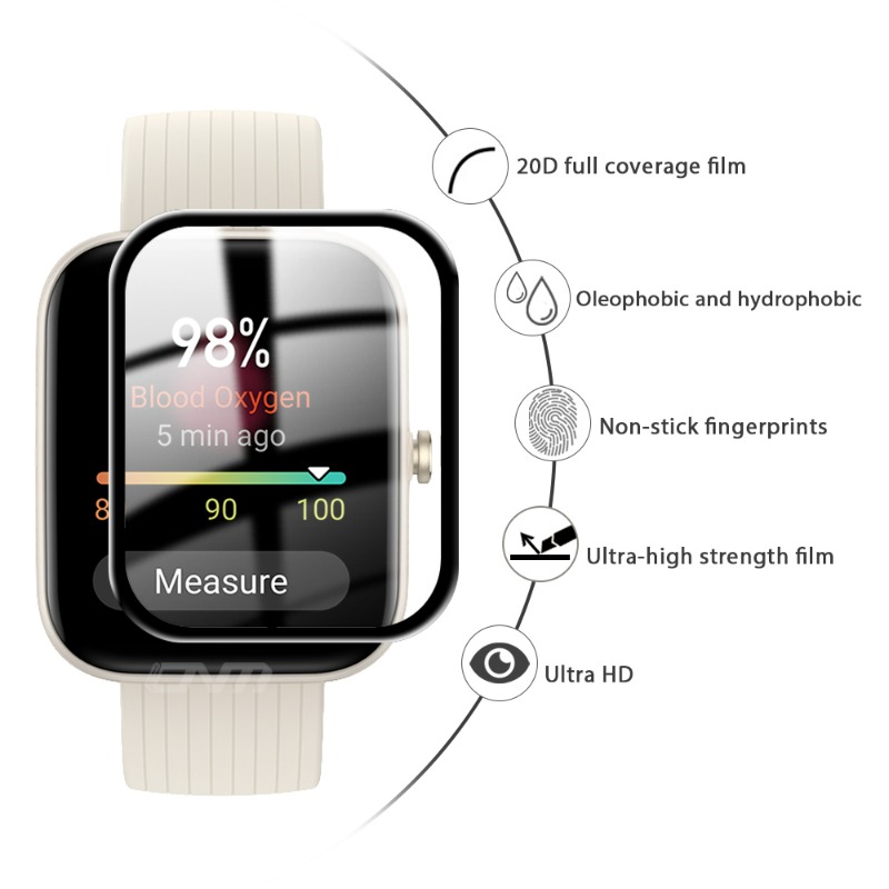 1-5 sztuk ochraniacz ekranu HD – Amazfit Smartwatch Accessories recenzja i cena