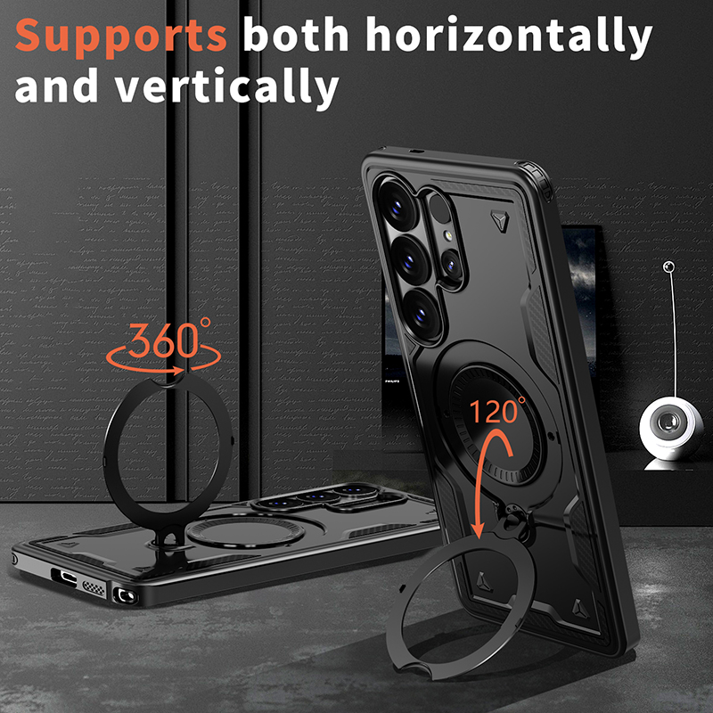 360 °   Obrotowe etui na telef – Magnetic Charging Stand recenzja i cena