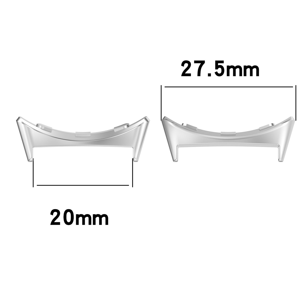 2 sztuk 20mm metalowe złącze d – Smartwatch Band Accessories recenzja i cena