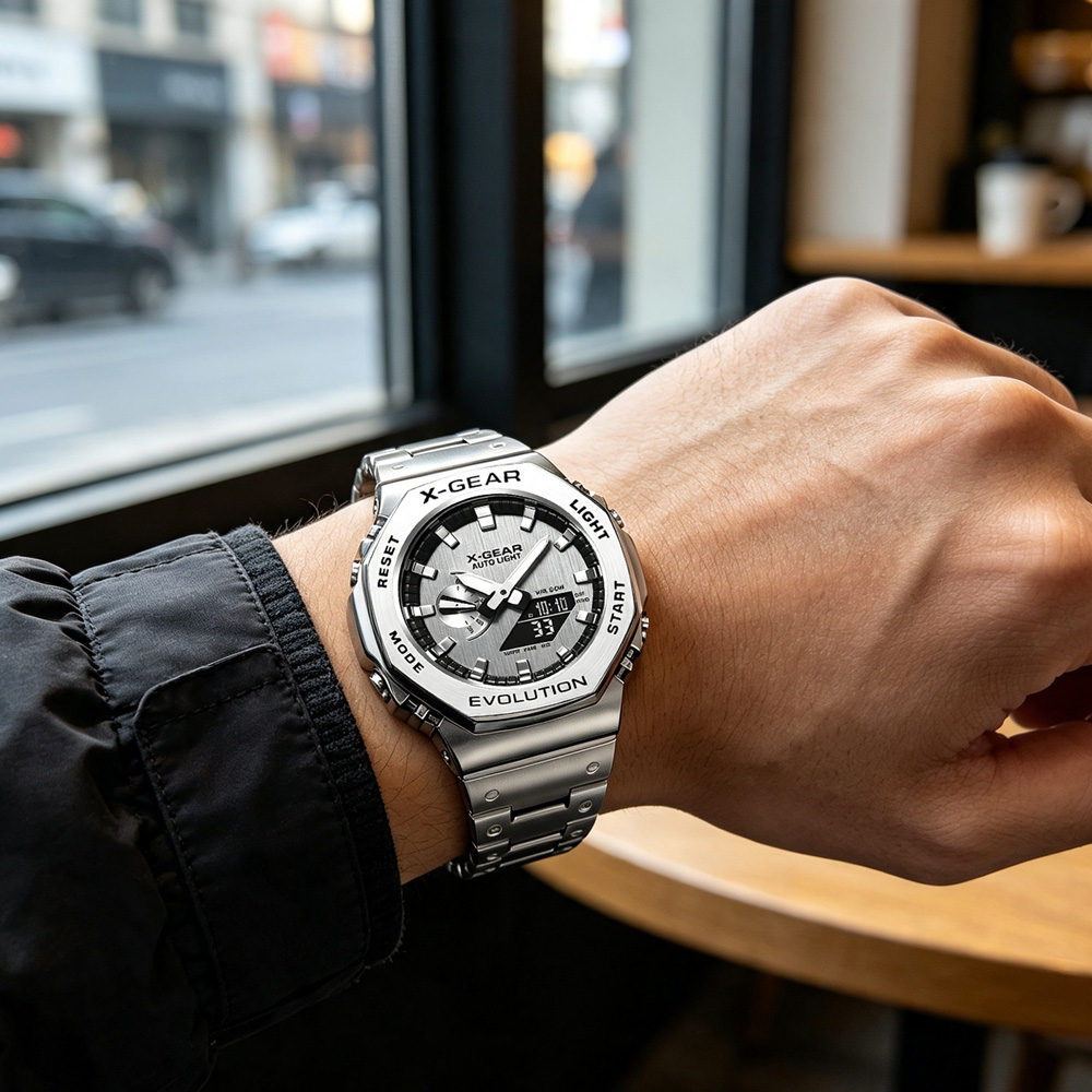 X-GEAR Cyfrowy Zegarek Sportow – Smartwatch Touch recenzja i cena