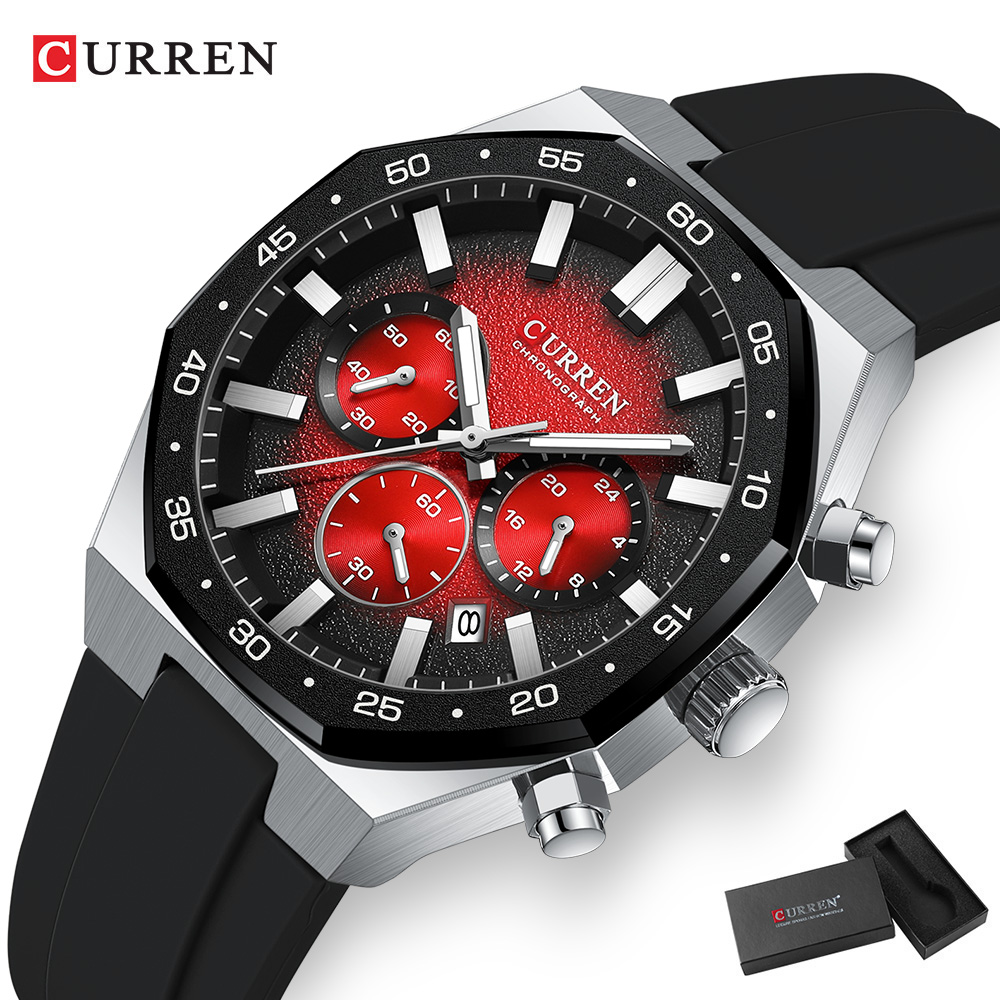 CURREN Modny Męski Zegarek Spo – Accessories With Watch recenzja i cena
