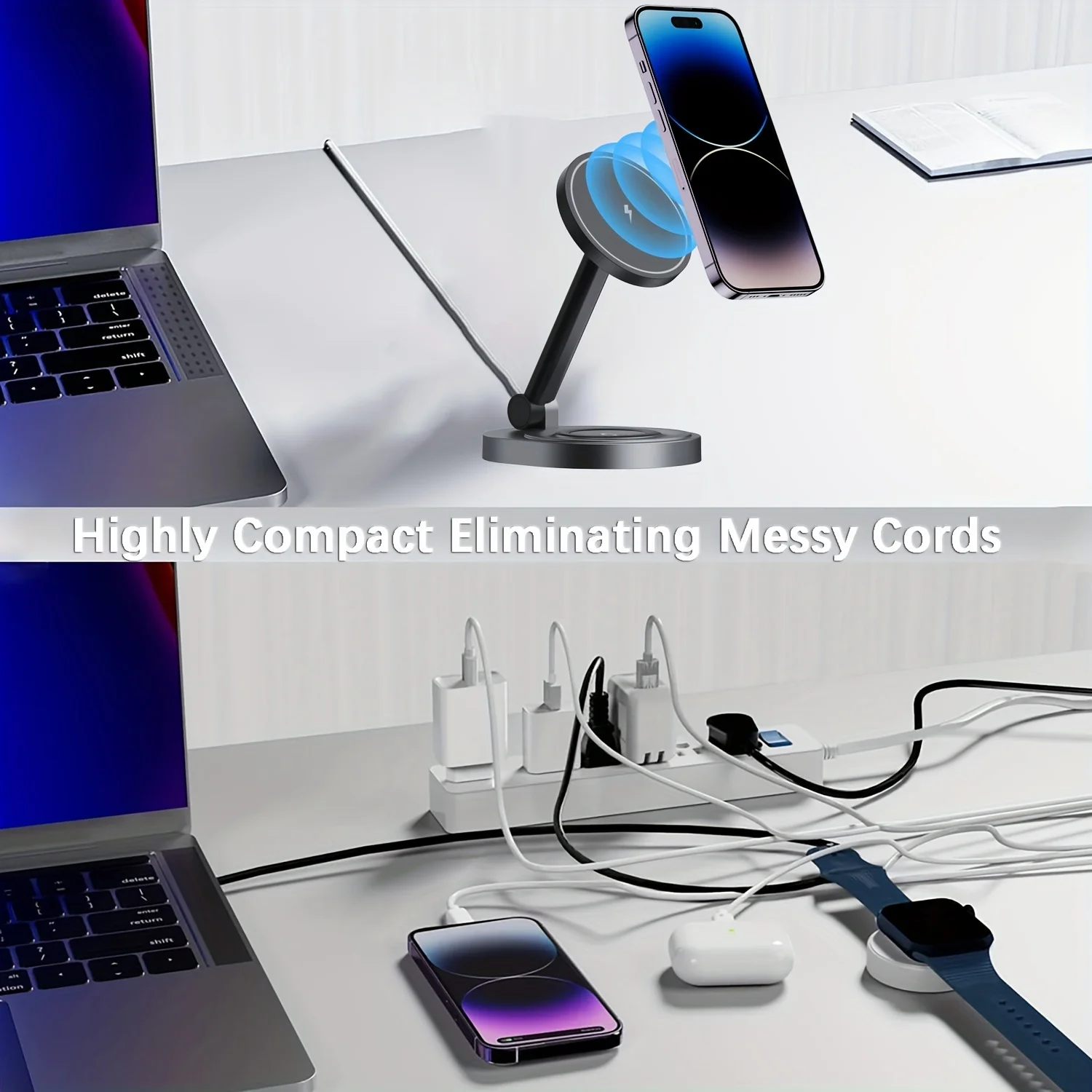 Magnetyczna podstawka do ładow – Wireless Charger Watch recenzja i cena