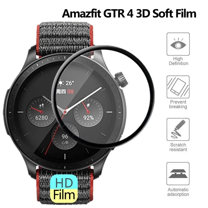 Dla Amazfit GTR 4 osłona ekran – Amazfit Smartwatch Accessories recenzja i cena
