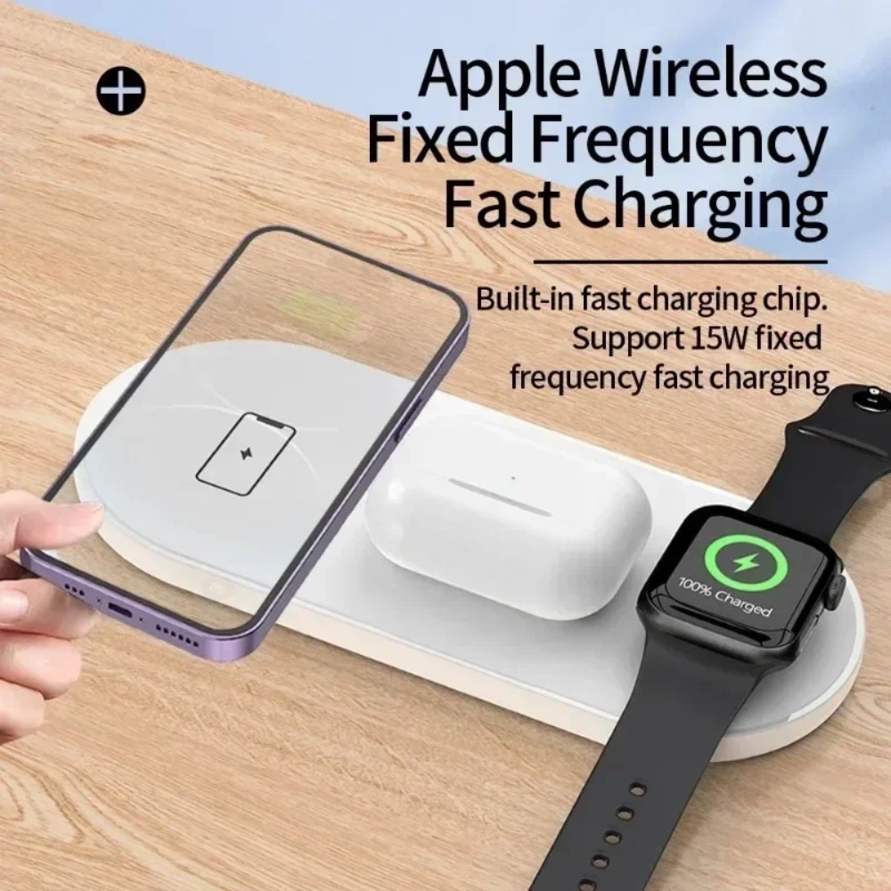 Bezprzewodowa ładowarka 3-w-1, – Wireless Charger Watch recenzja i cena