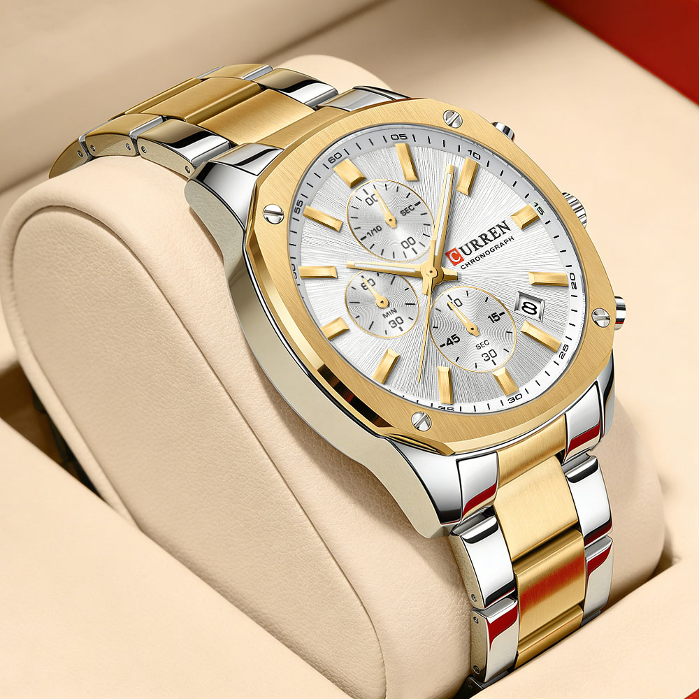 CURREN Nowoczesny męski zegare – Accessories With Watch recenzja i cena