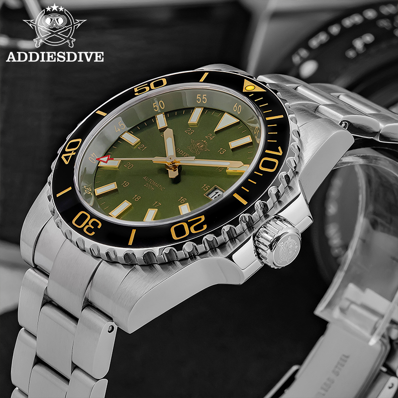 ADDIESDIVE Męski Zegarek 8215  – Accessories With Watch recenzja i cena
