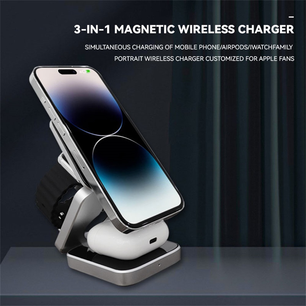 Składana magnetyczna ładowarka – Wireless Charger Watch recenzja i cena