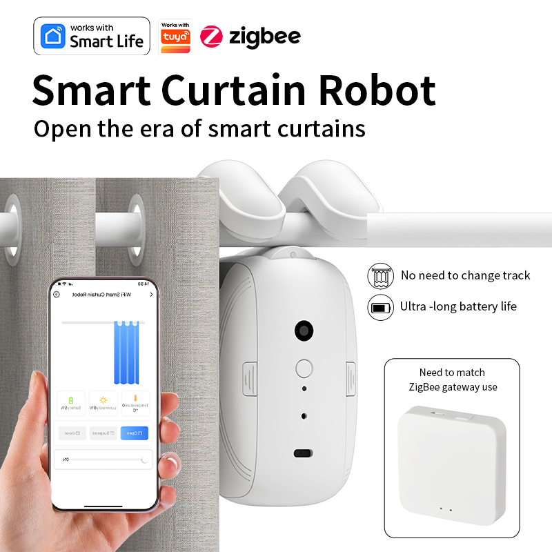 Robot sterujący roletami Zigbe – Smart Accessories recenzja i cena