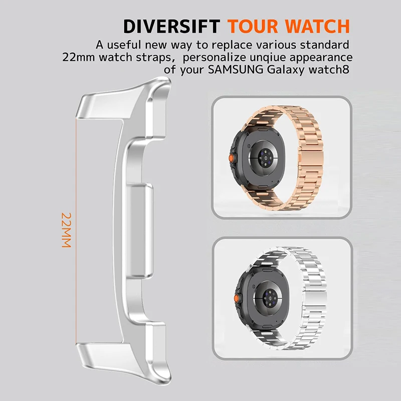 Złącze paska do zegarka 22 mm  – Smartwatch Straps & Accessories recenzja i cena