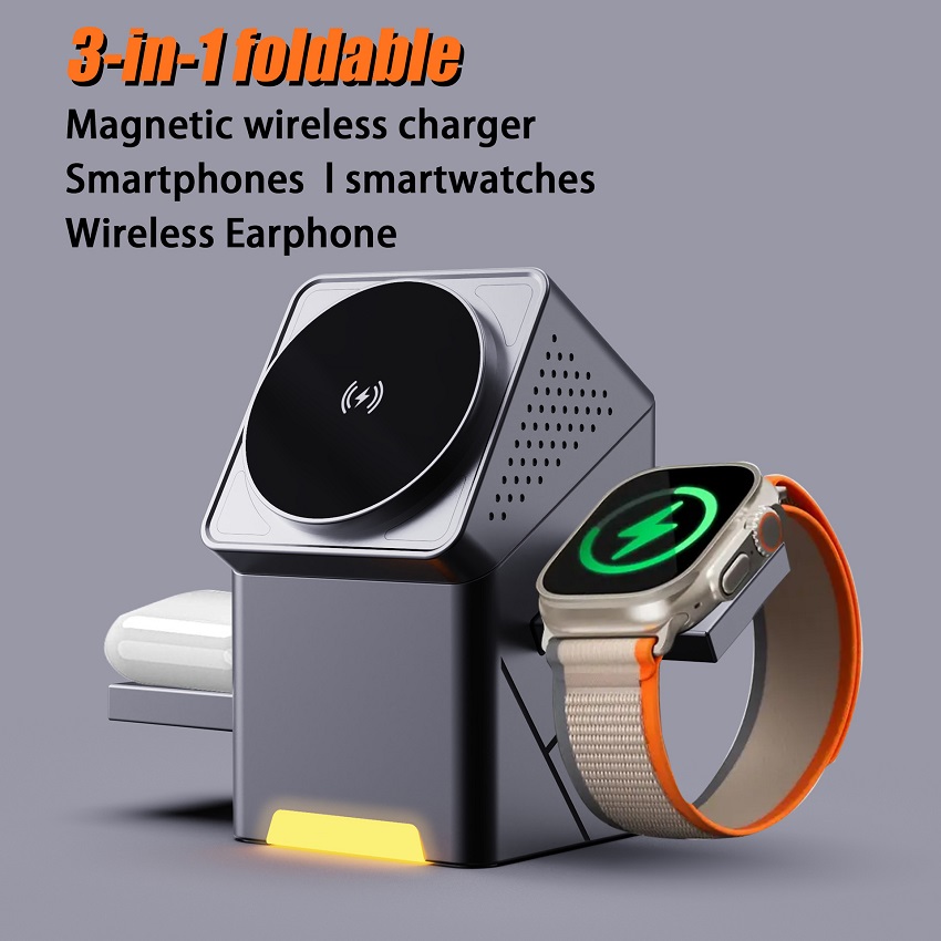 Magnetyczna bezprzewodowa łado – Wireless Charger Watch recenzja i cena